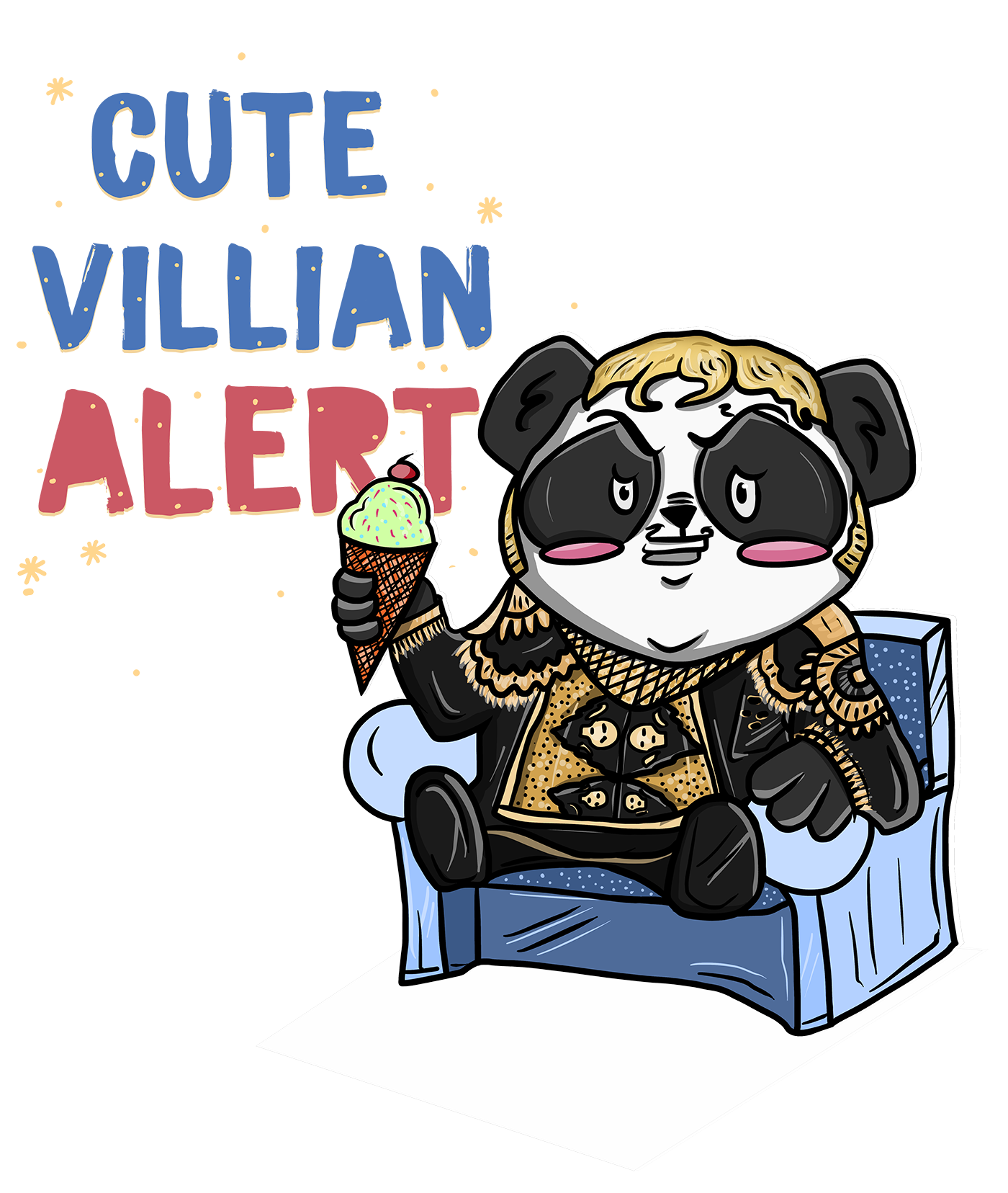 Cute Villian Alert - Oversized AF Edition