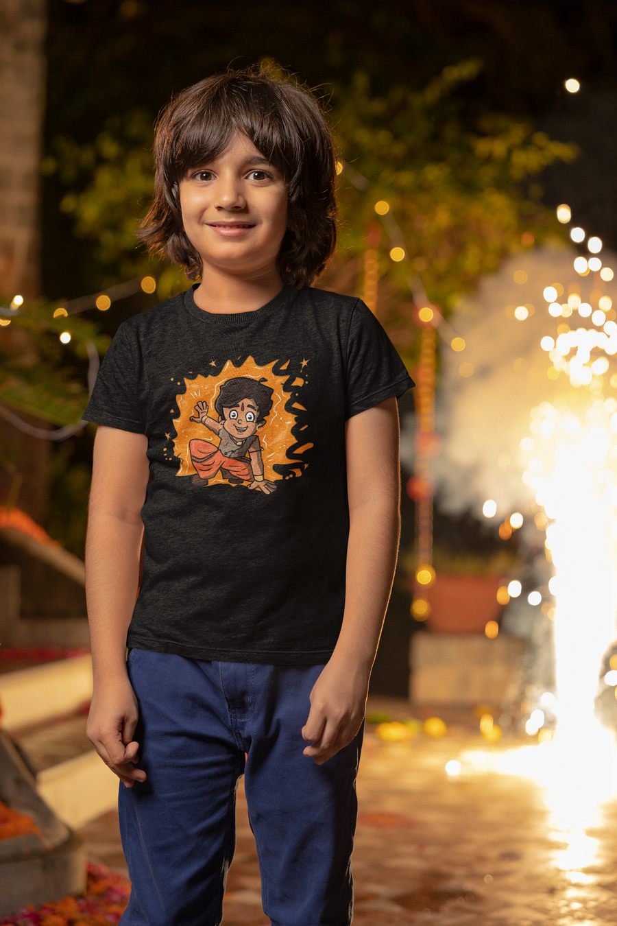 Official Chhota Bheem Action Hero kids t-shirt