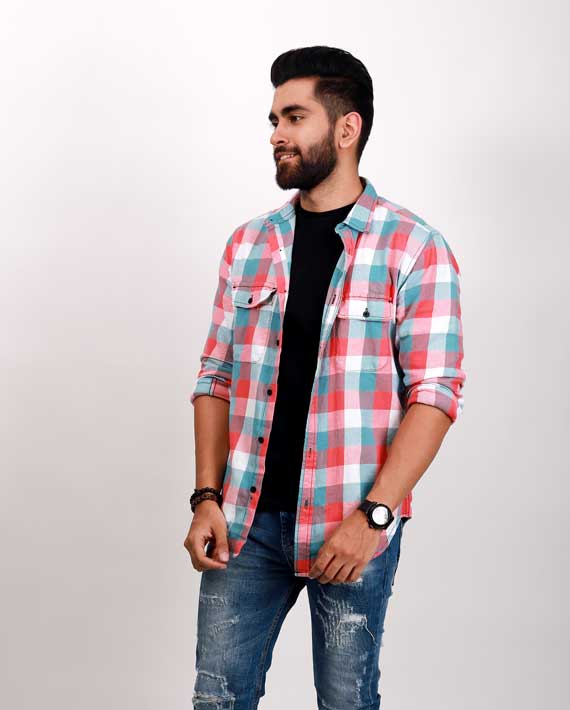Rossalie Check Full Sleeve Shirt
