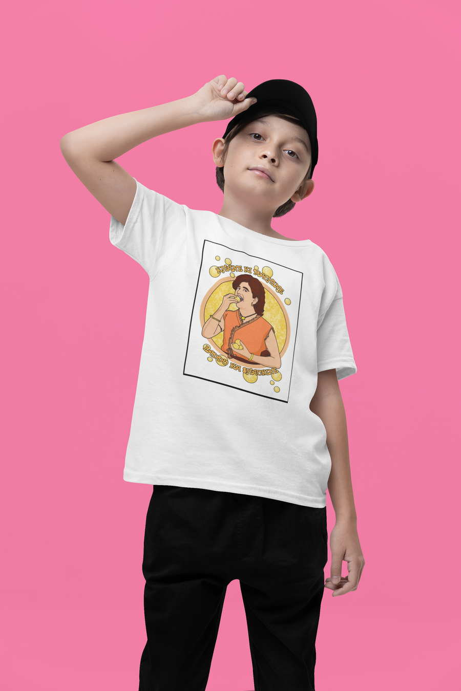 Official Chota Bheem Laddo lover Kids T-shirt