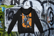 Official Ganapath Tiger Action Figure Orange G Hoodie
