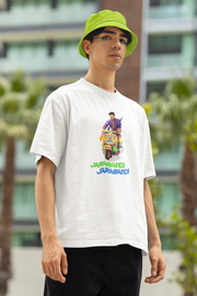 Officially Licensed Gamechanger Inspired Scooter Sketch Oversized T-Shirt