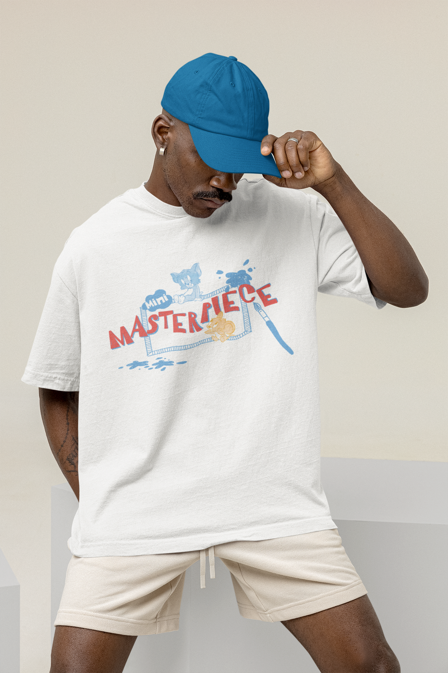 Official Tom & Jerry - Masterpiece Oversized T-Shirt