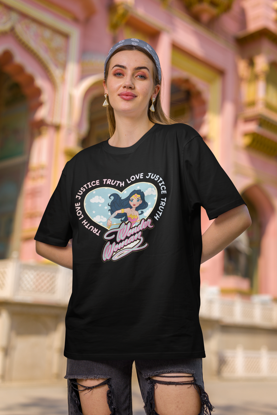 Official Wonder Woman Truth Love Oversize T-shirt