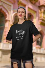 Official Batman Dark Knight Sketch Oversize T-shirt