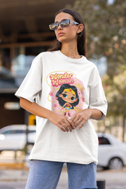 Official Wonder Woman With Rope Oversize T-shirt