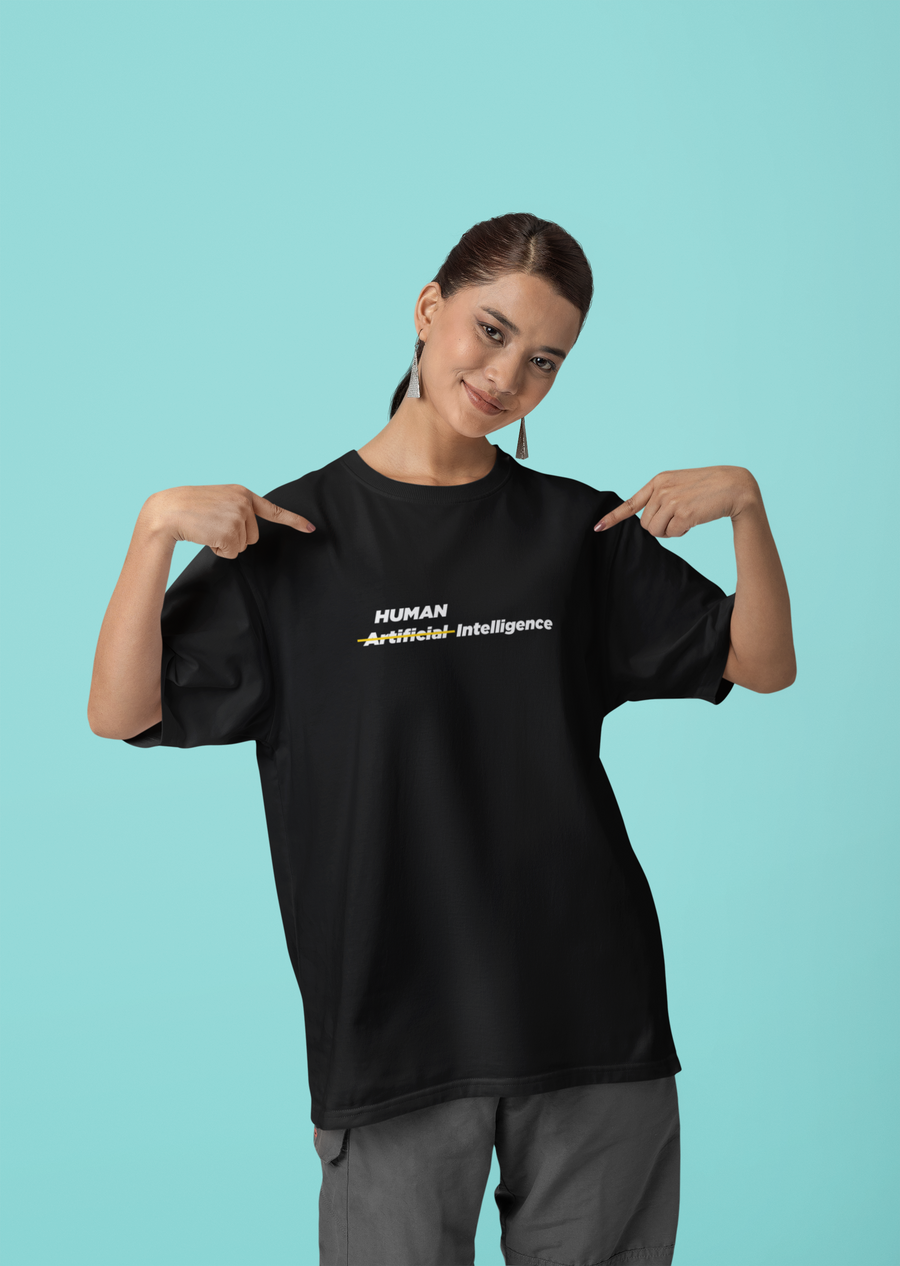 Filmkraft Official Human Intelligence Oversize T-shirt