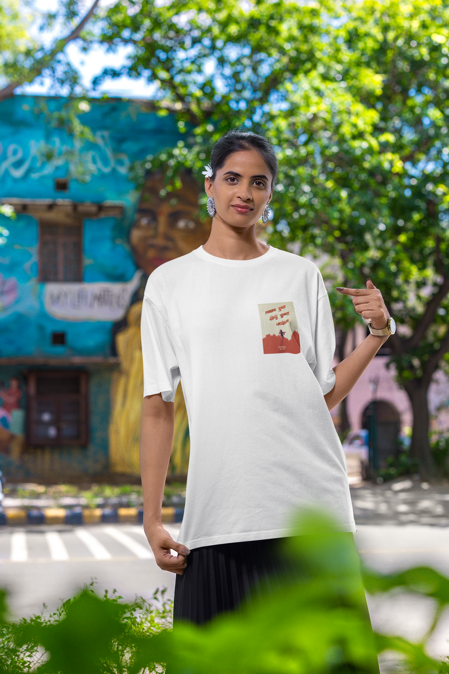 Official Pushpa 2 Inspired Oversized T-Shirt