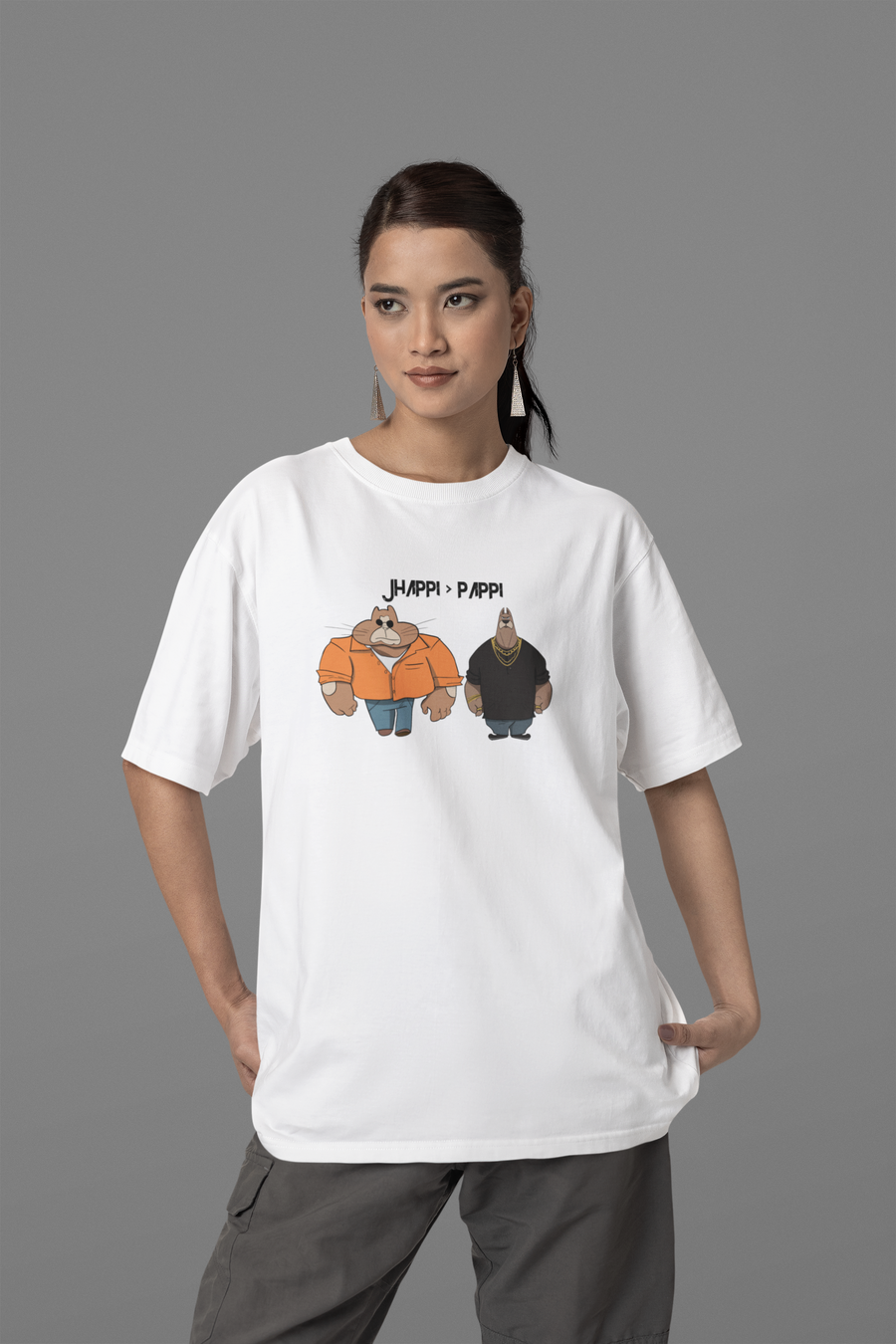 Jhappi over Pappi Oversize T-shirt