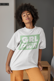 Official Powerpuff Girls Power Green Oversized T-Shirt