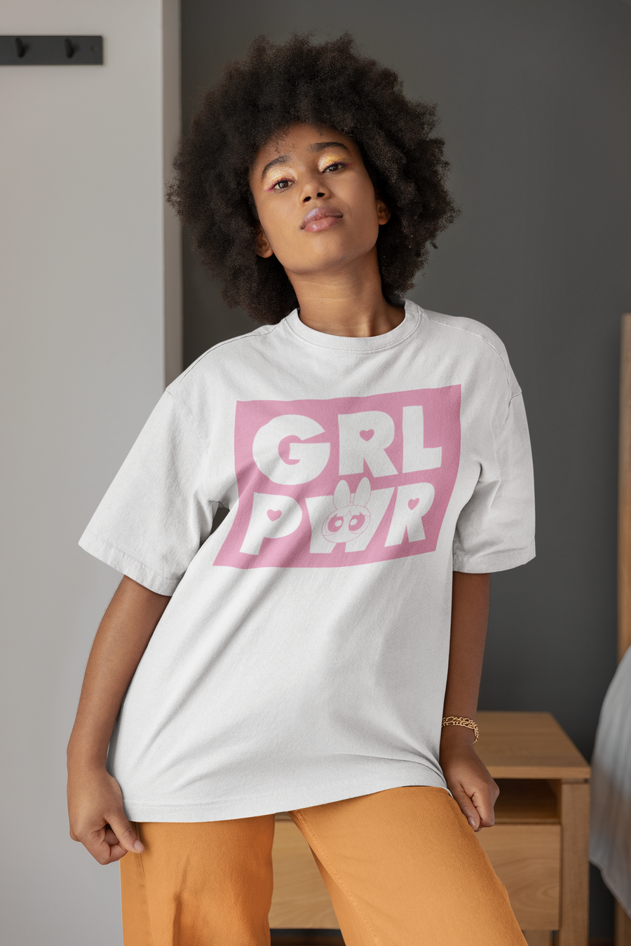 Official Powerpuff Girls Power Oversized T-Shirt
