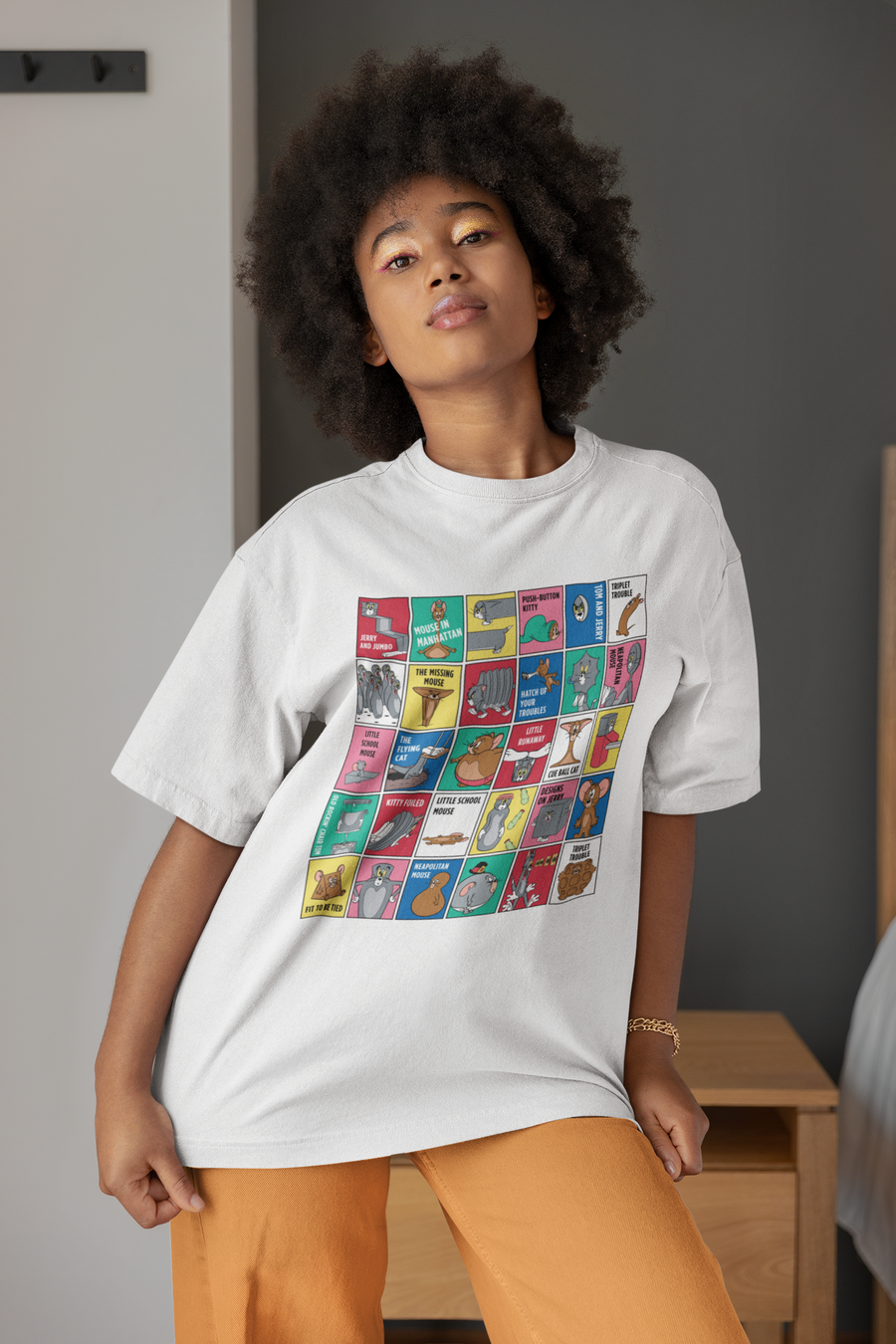 Official Tom & Jerry - Journey Oversized T-Shirt