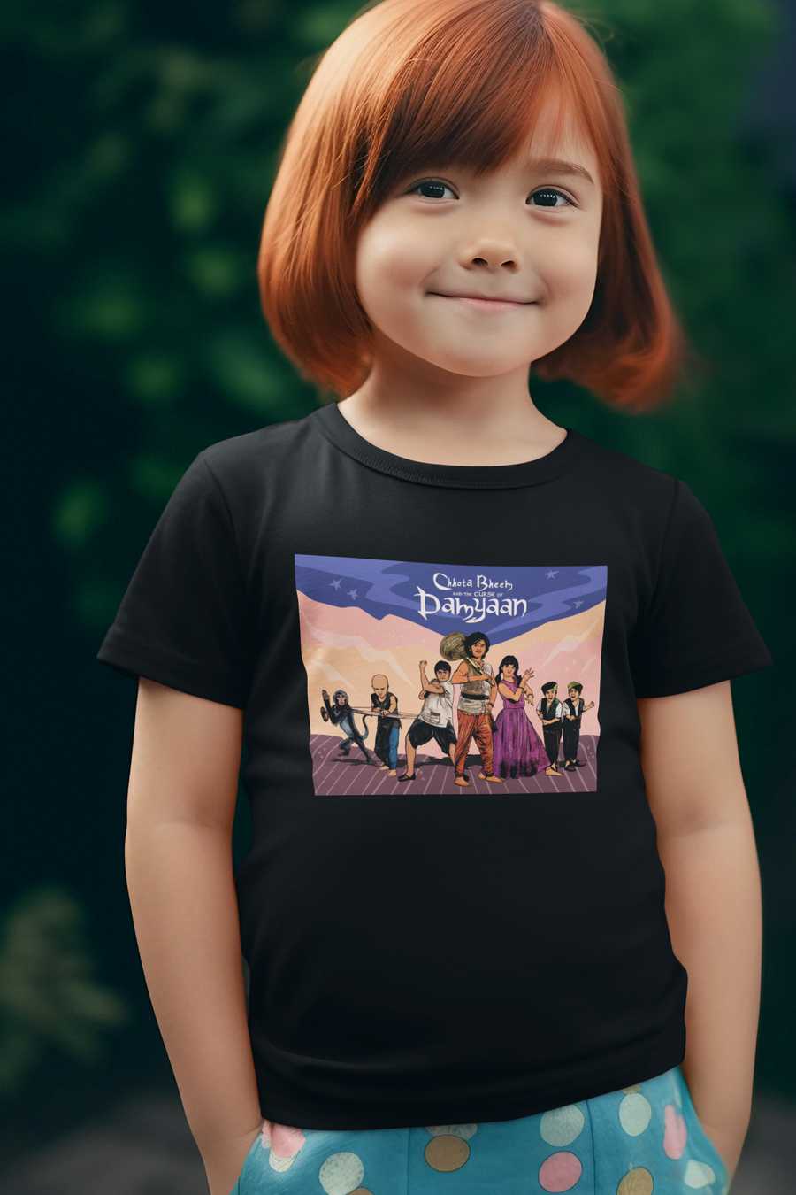 Official Chota Bheem Chillar Party Kids T-shirt