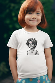 Official Chota Bheem Tilak Portrait Kids T-shirt