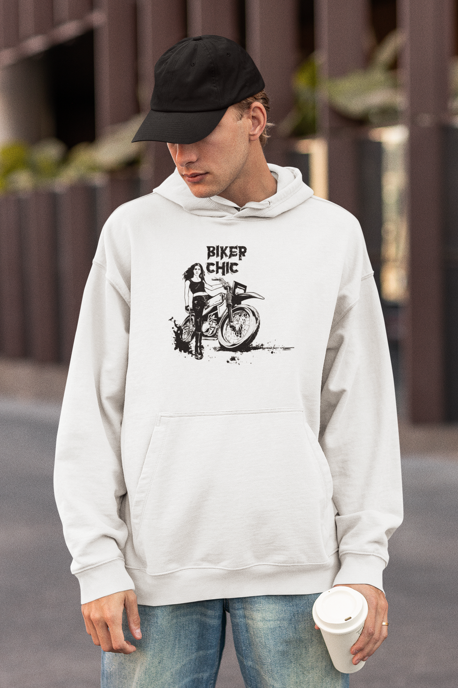Official Ganapath Biker Chic Hoodie