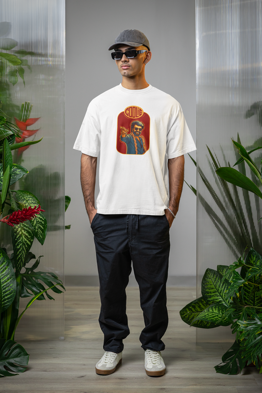 Officially Licensed The Blockbuster Movie "Coolie" Inspired SWAG ENTRY Oversized T-shirt
