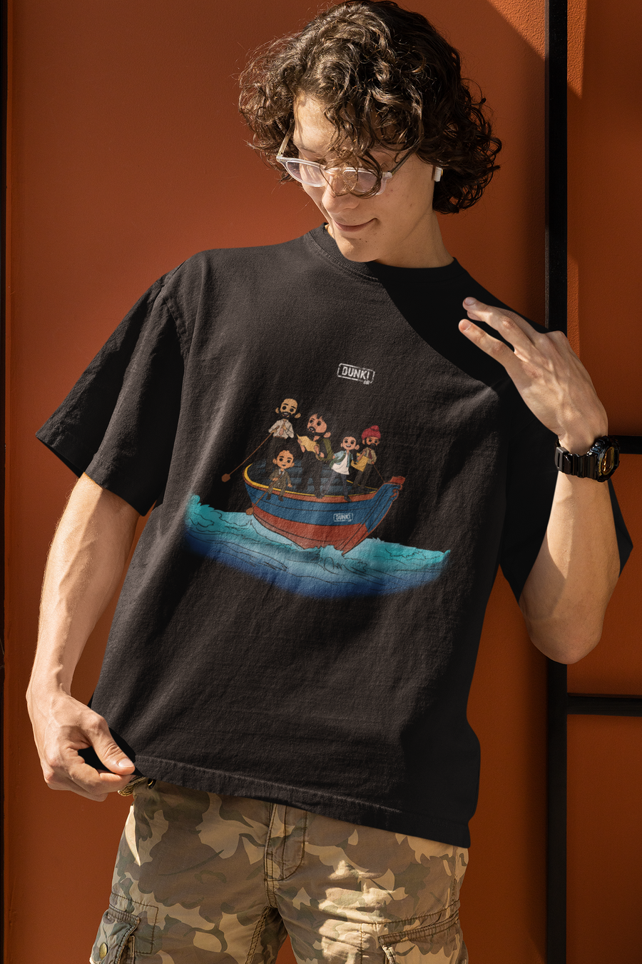 Official Dunki Boat Oversize T-shirt