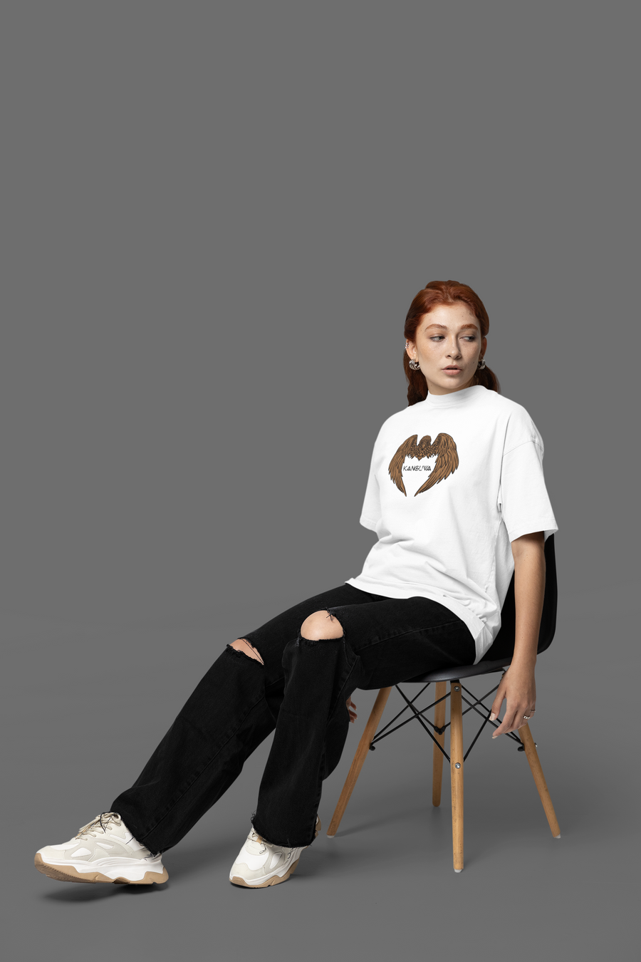 Kanguva Inspired Eagle design oversized Tshirt