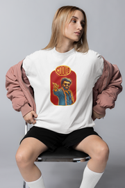 Officially Licensed The Blockbuster Movie "Coolie" Inspired SWAG ENTRY Oversized T-shirt