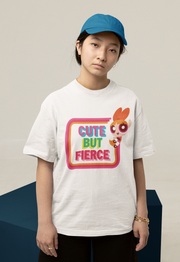 Official Powerpuff Girls Cute But Fierce Oversized T-Shirt