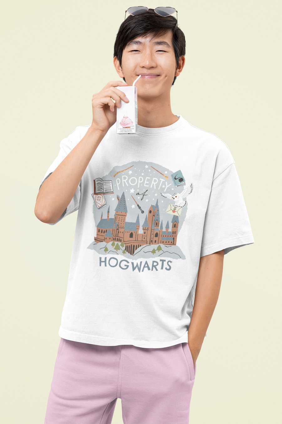 Official Harry Potter -  Property Of Hogwarts Oversize T-shirt
