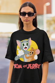 Official Tom & Jerry Oversized T-Shirt