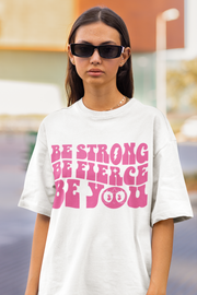 Official Powerpuff Girls Be Strong Oversized T-Shirt