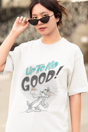 Official Tom & Jerry - Up To No Good Oversized T-Shirt