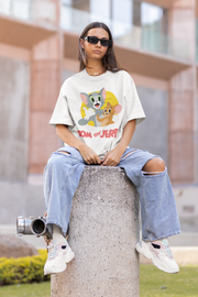 Official Tom & Jerry Oversized T-Shirt