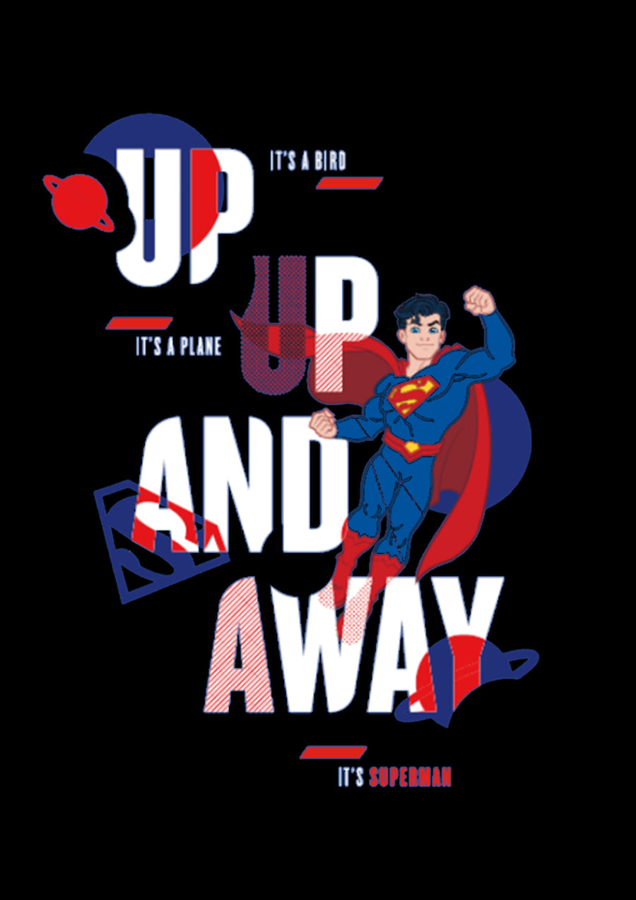 Official Superman - Up And Away Oversize T-shirt
