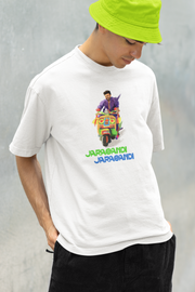 Officially Licensed Gamechanger Inspired Scooter Sketch Oversized T-Shirt