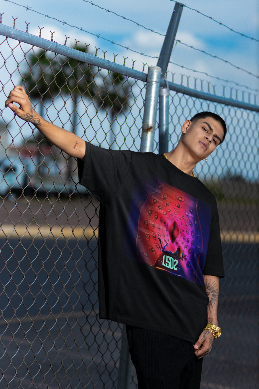 Official LSD2 Fall For Social Connections Oversized  T-Shirt