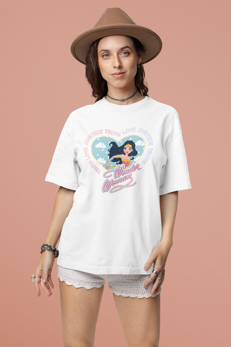 Official Wonder Woman Truth Love Oversize T-shirt
