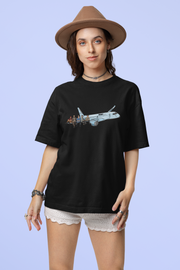 Official Dunki Airlines Oversize T-shirt