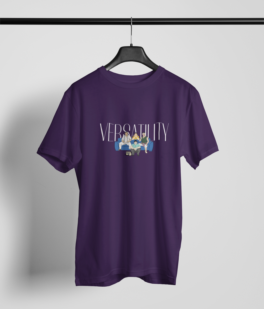 Versatility Graphic Oversized T-Shirt Amir Bollywood Fan Art