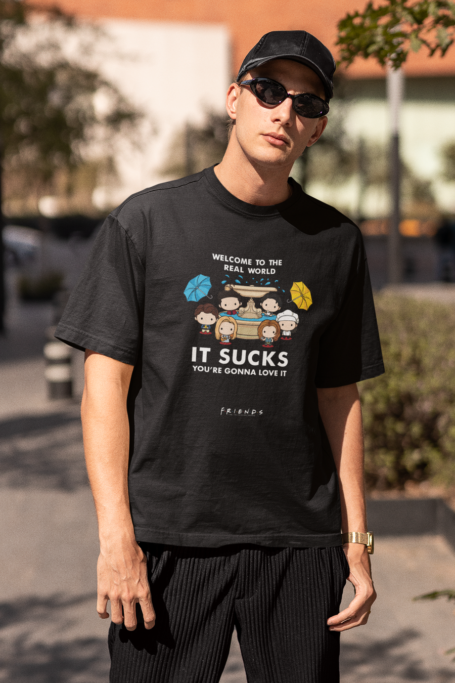 Official Friends - It Sucks Oversize T-shirt