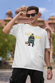 Official Srikanth on Chair Graphic Oversized T-Shirt