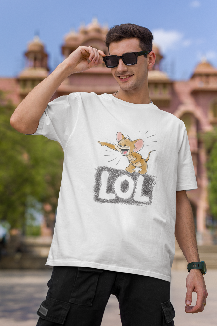 Official Tom & Jerry - LOL Oversized T-Shirt