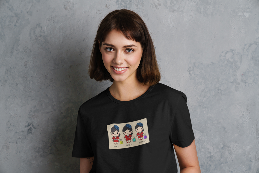 Official Crew Minime's Graphic Oversize T-shirt