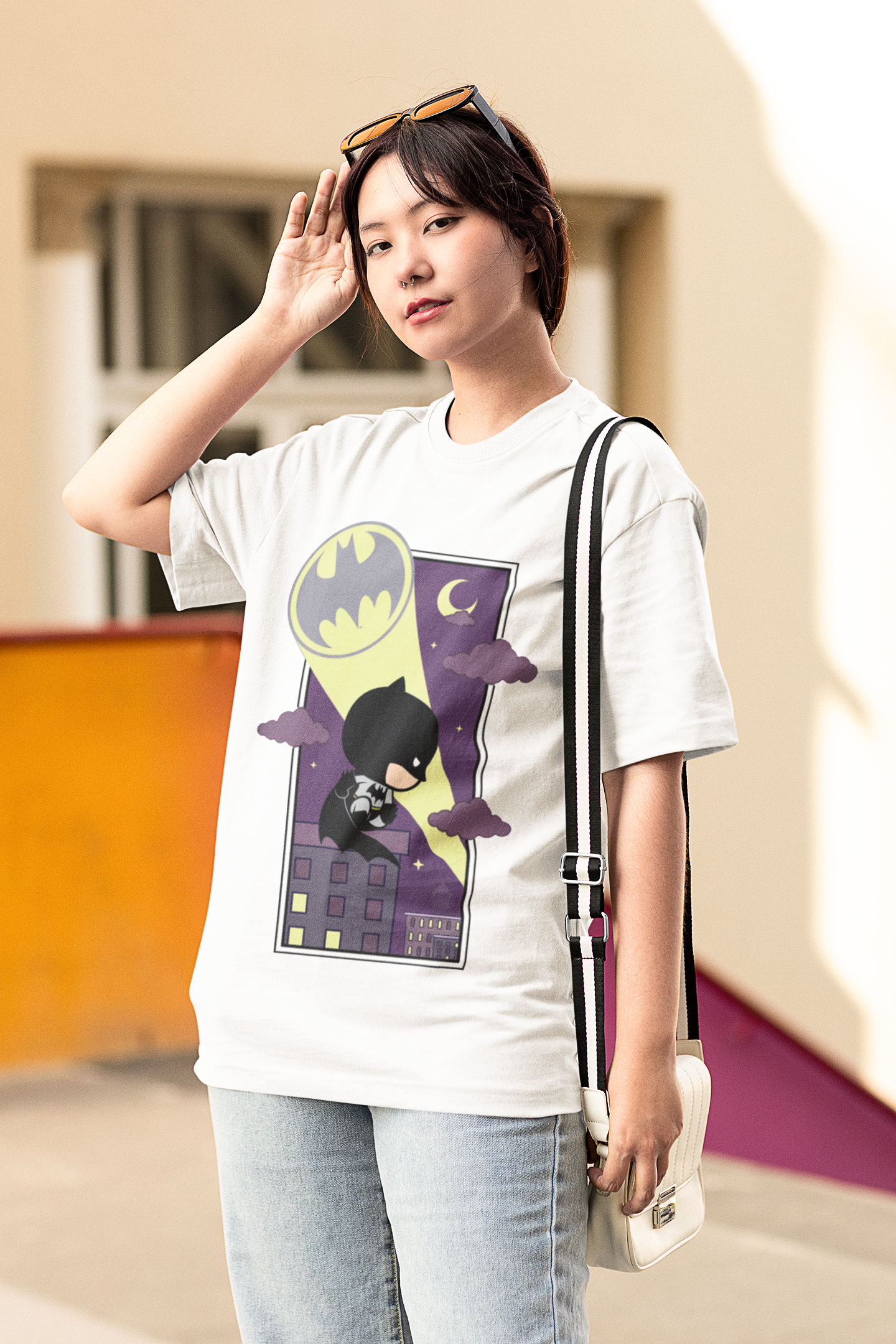 Official Kid Batman Flash Oversize T-shirt