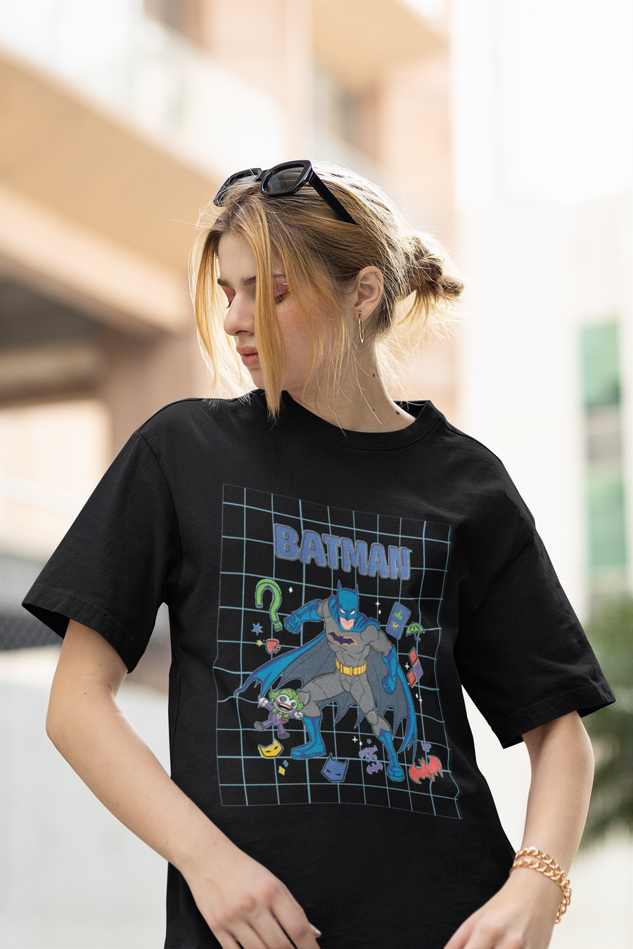 Official Batman Crime Oversize T-shirt