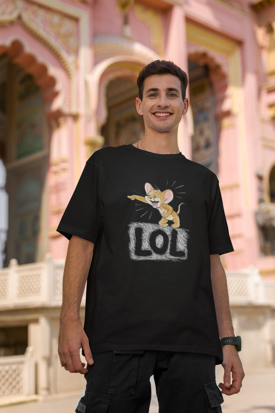 Official Tom & Jerry - LOL Oversized T-Shirt