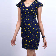 Banana Print Dress